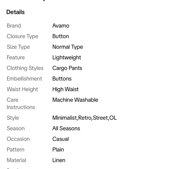 Women’s High Waisted Hiking Pants - Picture 5 of 6